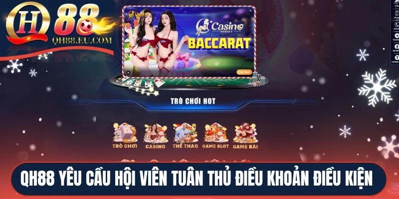 QH88 yêu cầu hội viên tuân thủ điều khoản điều kiện