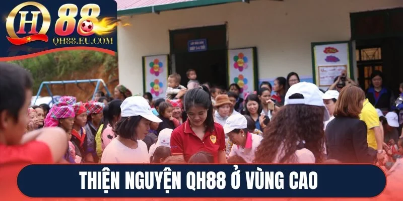 Thiện nguyện QH88 ở vùng cao